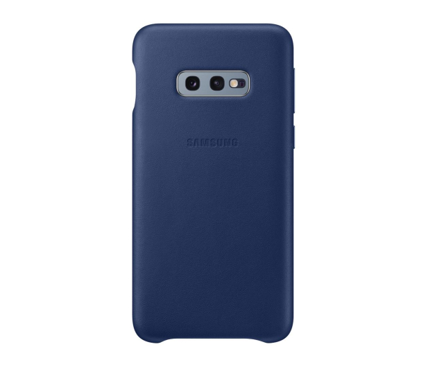 Etui Leather Cover do Samsung Galaxy S10 E granatowe - 478335 - zdjęcie
